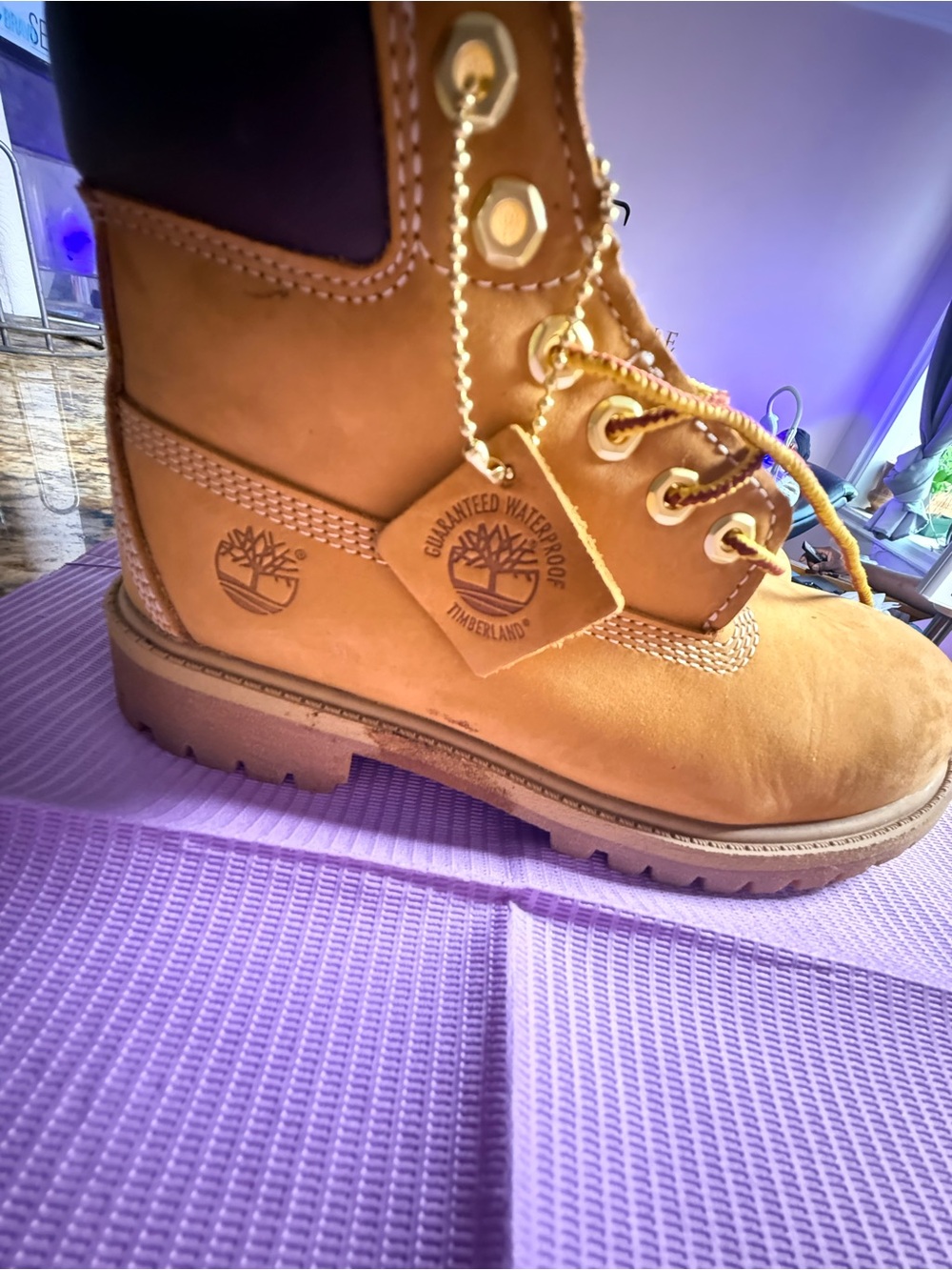 Timberland Wheat Kids' Classic 6-Inch Waterproof Boots
